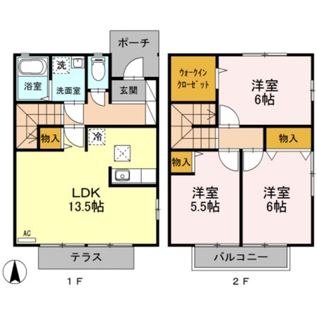 御料所ガーデンの物件間取画像